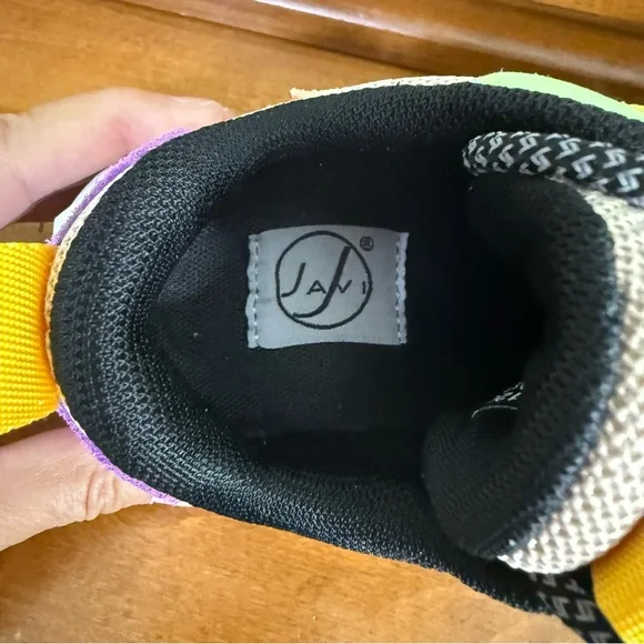 NEW Javi Achieve multicolor sneakers Boys Toddler 12C shoe athletic colorblock - Picture 6 of 8